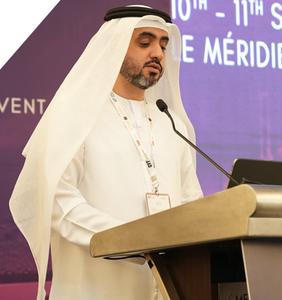 His Excellency Marwan Abdulla Alzaabi
Assistant Undersecretary of the Regions Sector, Ministry of Climate Change & Environment -
UAE giving Morning Keynote Address at GVF 2024 Dubai